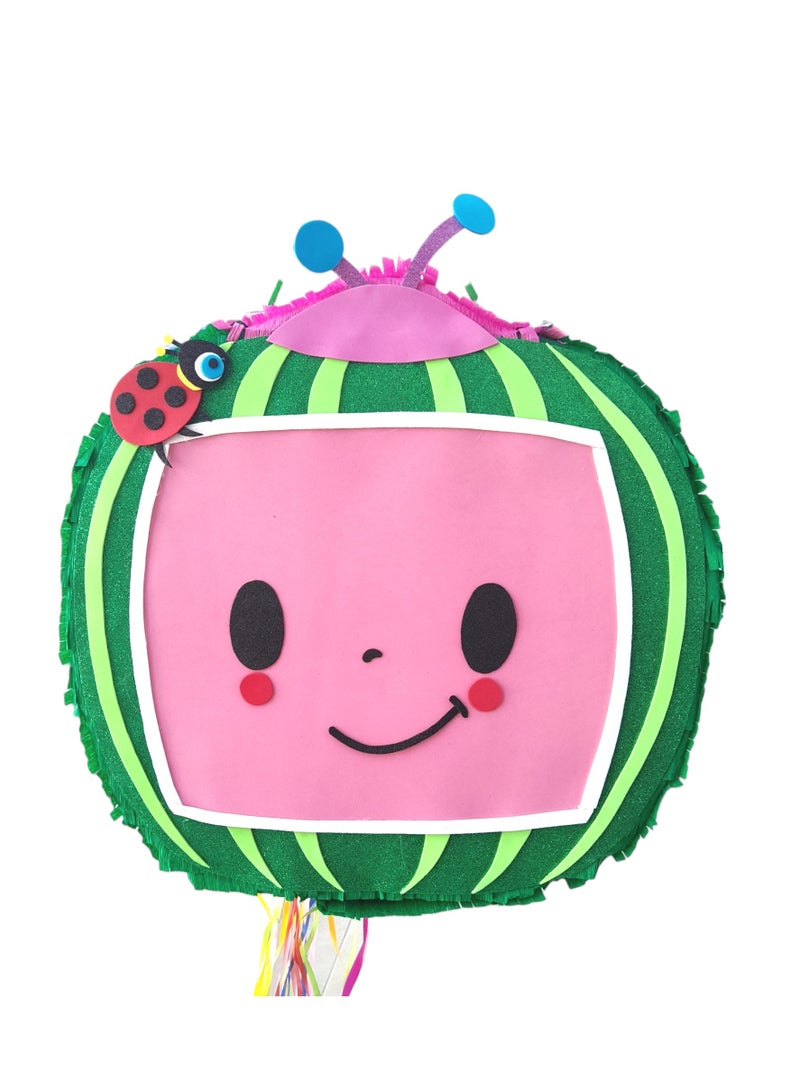 Cocomelon Pinata Pull String Pinata