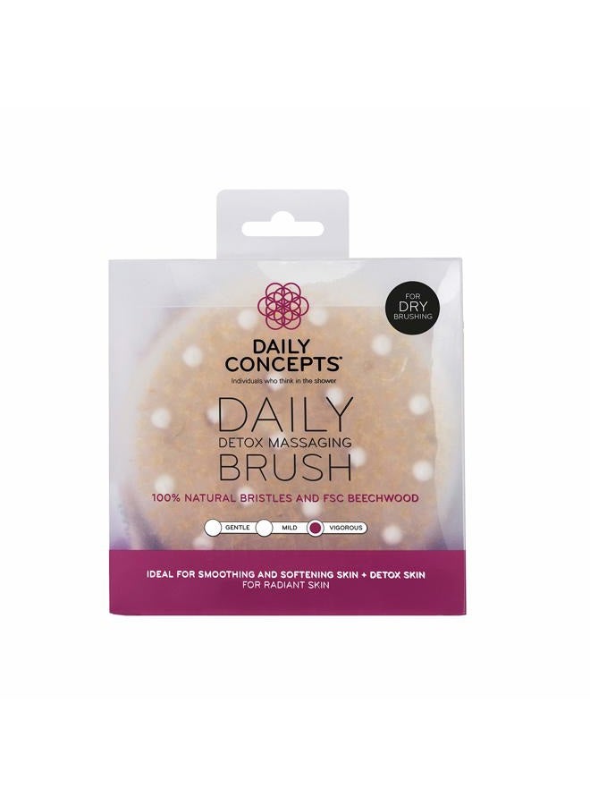 Daily Concepts Daily Concept Your Detox Massage Brush DC31, 1 count - Image 1