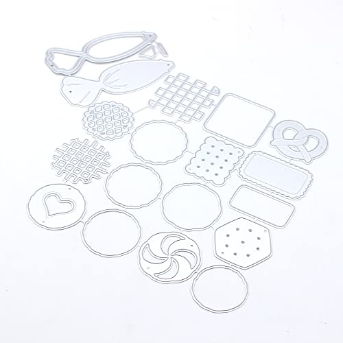 KSCRAFT Mixed Cookies Metal Cutting Dies Stencils for DIY ScrapbookingPhoto Album Decorative Embossing DIY Paper Cards
