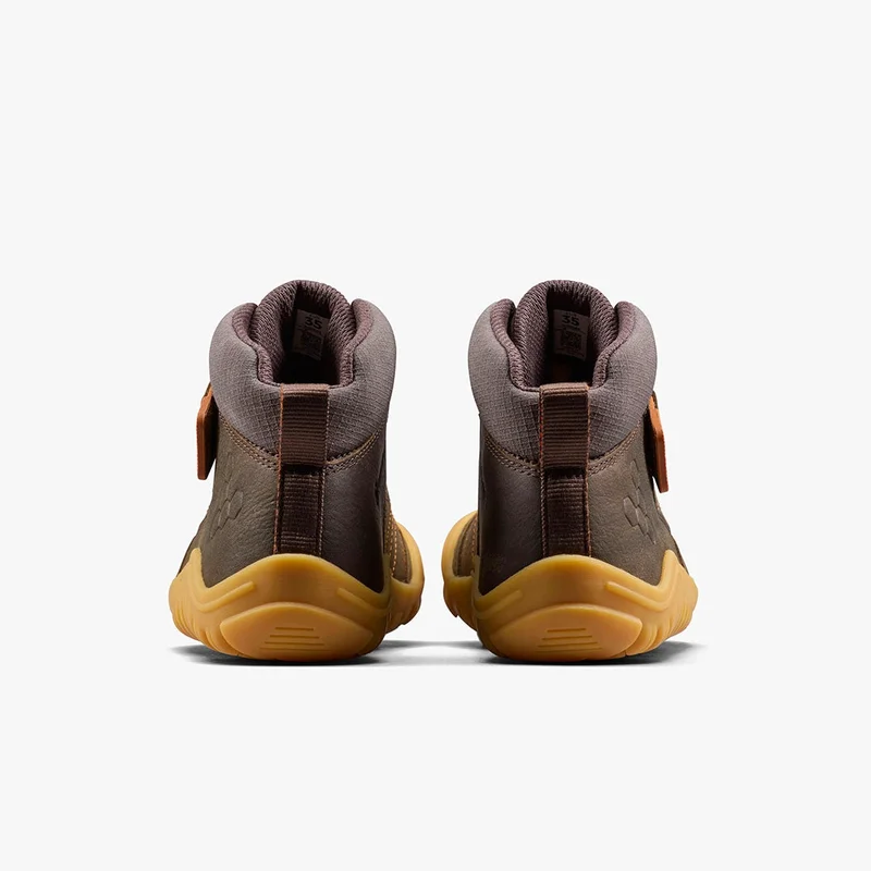 ڤيڤو بير فووت Kids Tracker AT Juniors Acorn Hiking Outdoor Boot Brown