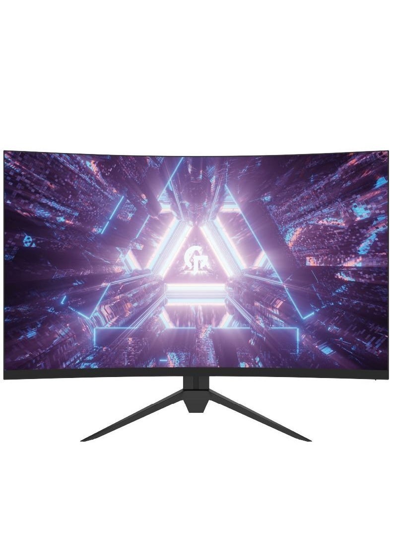 porodo - 34 inch Gaming Ultra Wide WQHD Curved Monitor 3440x1440@144Hz Maximum Resolution 16.7M Display Color, 21:9 Aspect Ratio Anti-Glare Surface Treatment VA Curved 1500R Panel Type HDR - Black - Image 1
