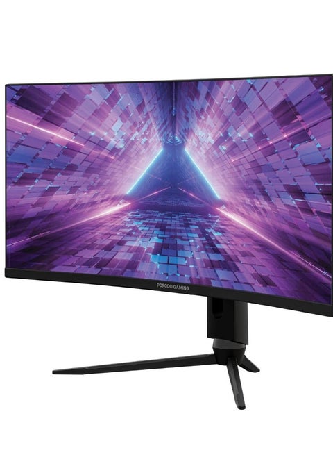 34 inch Gaming Ultra Wide WQHD Curved Monitor 3440x1440@144Hz Maximum Resolution 16.7M Display Color, 21:9 Aspect Ratio Anti-Glare Surface Treatment VA Curved 1500R Panel Type HDR - Black