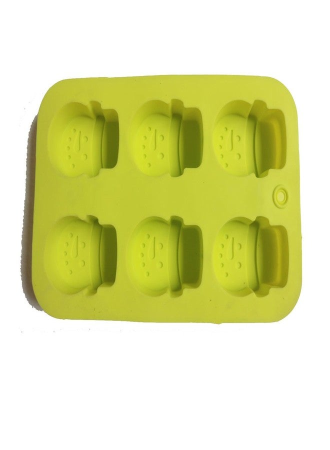 FantasyDay 2 Pack Merry Christmas Snowman Silicone Candy Molds, Perfect for Holiday Candy, Cake, Cookies, Fudge, Chocolate, Soap, Gummy, Ice Cube and More #6 - Image 5