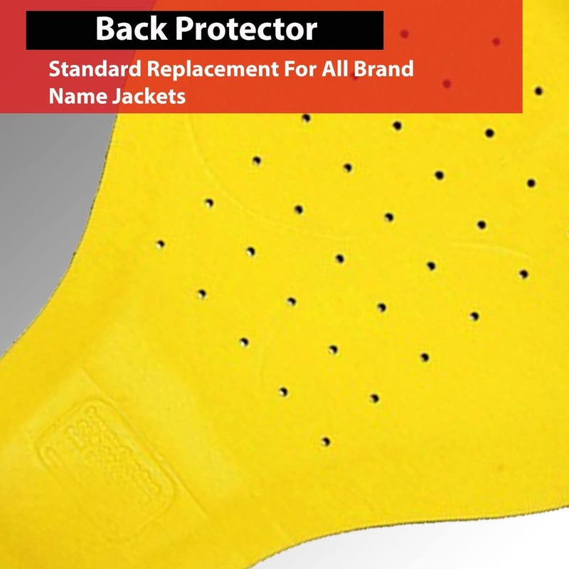 Jackets 4 Bikes 5-PC Triple Density Removable Armor Set for Motorcycle Biker Jackets - Image 3