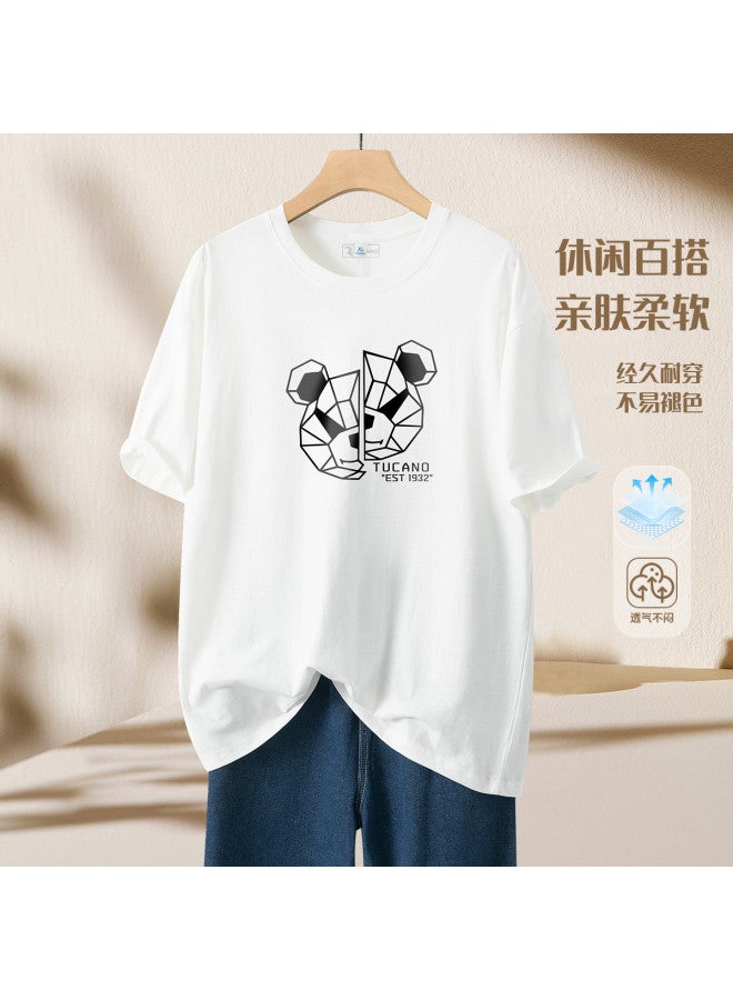 Tucano men's Sports T-shirt - Summer Thin & Breathable Casual Loose Fit Short Sleeve Tee - Image 2