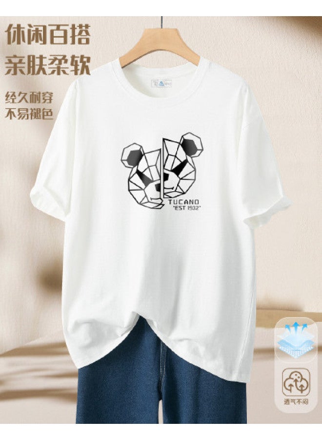 Tucano men's Sports T-shirt - Summer Thin & Breathable Casual Loose Fit Short Sleeve Tee - Image 1