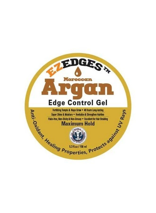 Hair Style Ezedges Edge Control Gel Moroccan Argan 5.3Oz