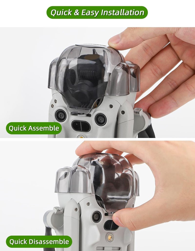 GetZget ® Sunnylife Gimbal Cover Cap for DJI Mini 4 Pro Frog Style Gimbal Lock Camera Lens Protector Accessories - Image 5