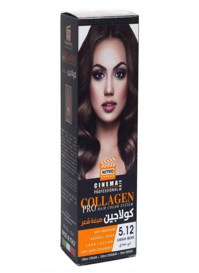 NITRO CANADA - Nitro Canada Collagen Sumerian Brown Hair Dye 5.12 - Image 1
