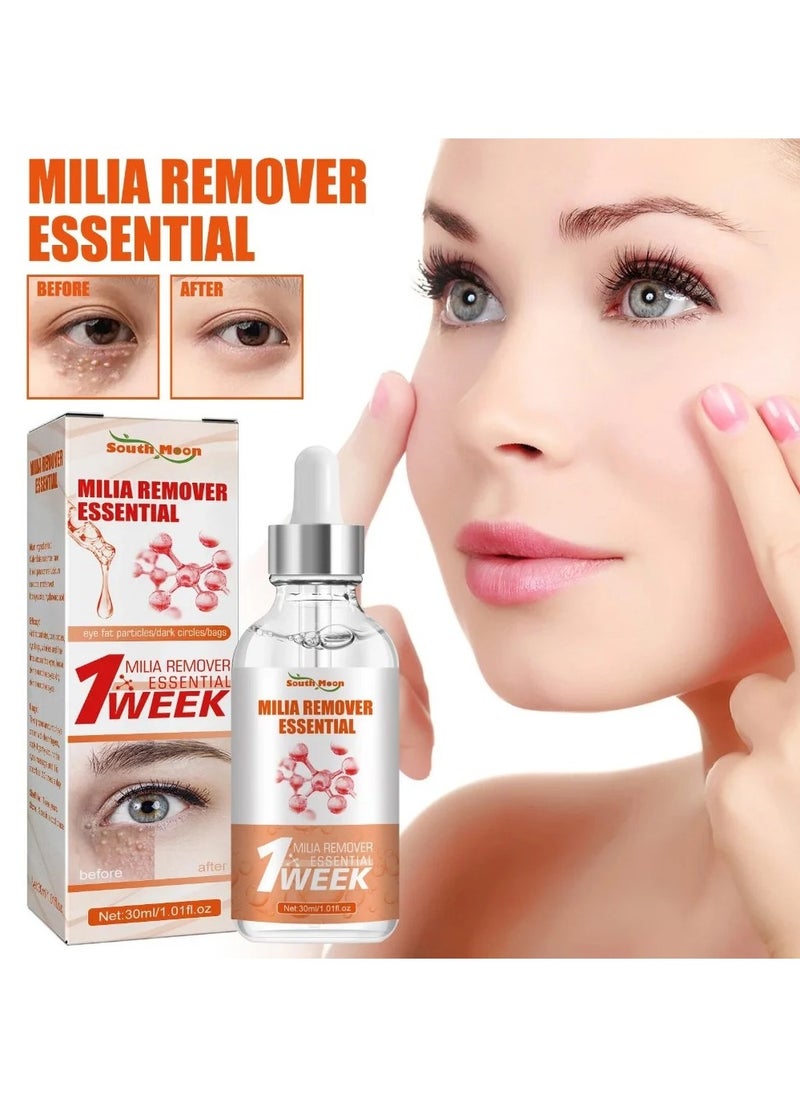 SOUTH MOON - Milia Remover Serum Anti Dark Circle Eye bags Fat Granules Deep Clean Liquid Anti-inflammatory Moisturizer Brighten Beauty Care - Image 1