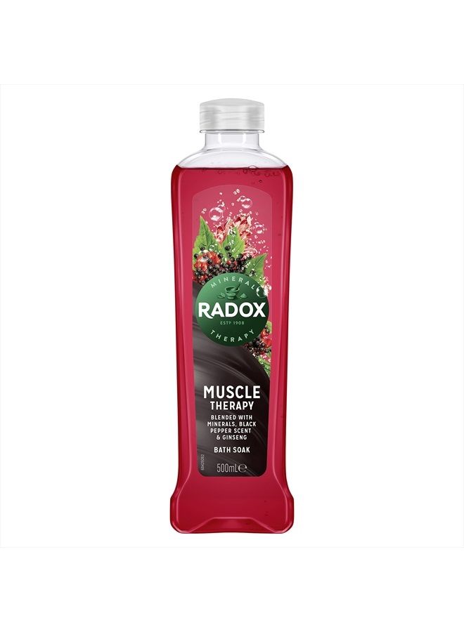Radox Muscle Therapy Bath Soak 500ml - Image 1