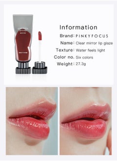 Clear Mirror Lip Glaze Water Run, Lip Gloss, Lip Plumper, Long Lasting Waterproof Moisturizing Non Stick High Pigmented Watery Tinted Liquid Lipstick for Women - pzsku/Z4A45EF4F7FE2A9C74352Z/45/_/1673270008/d729163b-e4e3-4b92-8460-71932a12876d