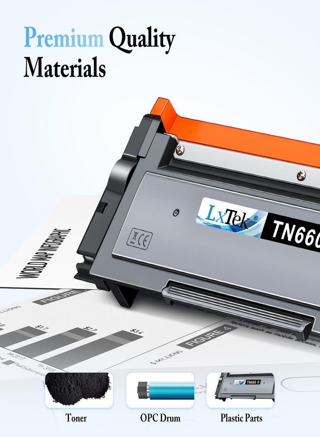 LxTek TN660 Toner Cartridge Replacement for Brother TN660 TN-660 TN630 - Image 5