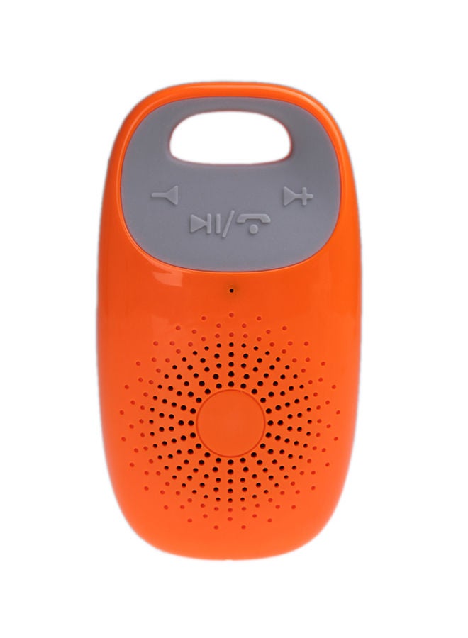 NIBEMINENT Wireless Bluetooth Speaker With Mic Orange
