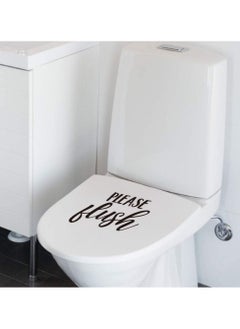 Vinyl Wall Art Decal Please Flush Funny Modern Humorous Toilet Flushing Design For Apartment Home Bathroom Dorm Room Restaurant Indoor Decoration - pzsku/Z4A4618BDF1916FF99E01Z/45/_/1721377982/419691c0-833e-493b-b521-3db9a3fff065