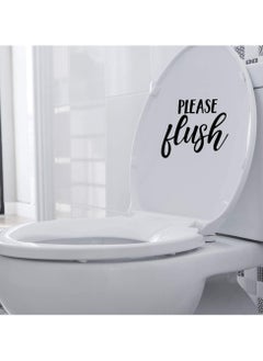 Vinyl Wall Art Decal Please Flush Funny Modern Humorous Toilet Flushing Design For Apartment Home Bathroom Dorm Room Restaurant Indoor Decoration - pzsku/Z4A4618BDF1916FF99E01Z/45/_/1721378637/5b2b96fd-e35c-4dd6-998c-79f844072ea4