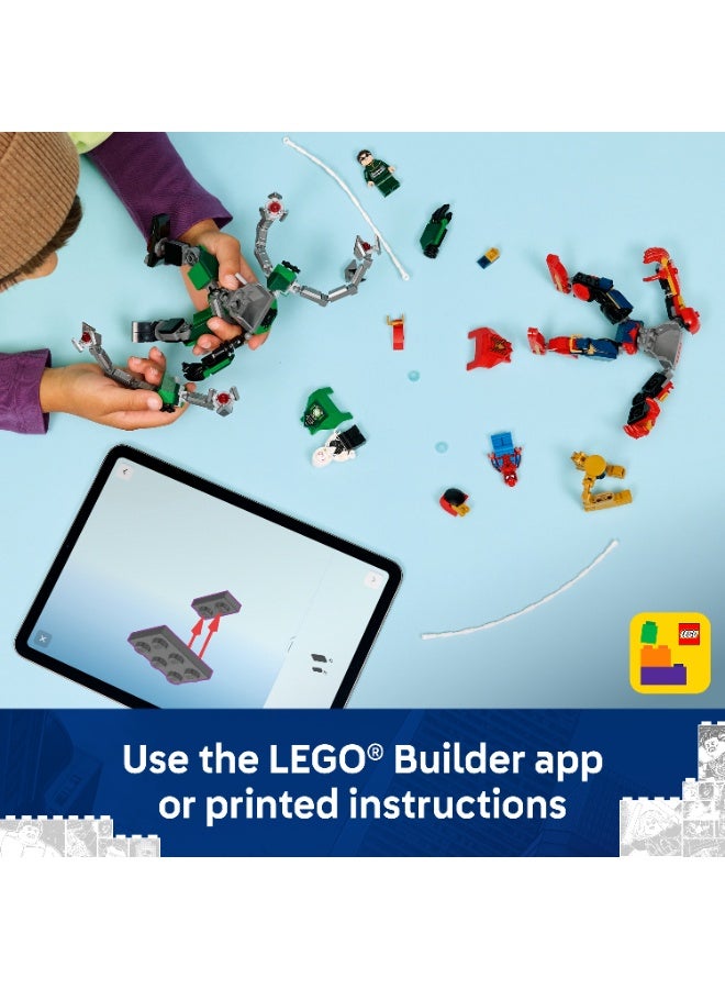 ليغو معركة الآليين: الرجل العنكبوت بمواجهة الدكتور الأخطبوط من ليغو® مارفل - لعبة بناء بطل خارق مع آليَّين - 76338 - Image 4