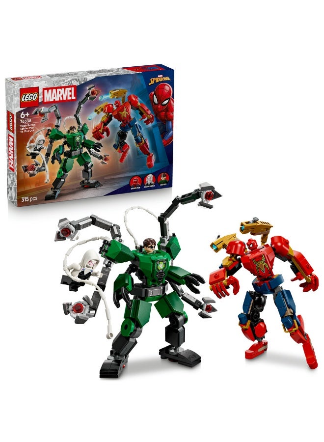 LEGO Marvel Mech Battle: Spider-Man vs. Doc Ock Set 76338 (Age 6+, 315 Pieces) - Image 1