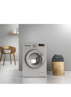 Falcon Front Load Washing Machine 8KG - Silver - FL408TS  - Image 2