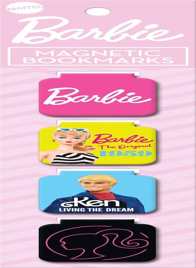 Ata-Boy Classic Barbie Set of Four Magnetic Bookmarks - Image 1