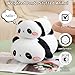 SQEQE Weighted Panda Plush Weighted Panda Stuffed Animal Cute Plushies Soft Bear Pillow Toy Gift for Kids Adults 138 Inch 16 Lbs - Image 4