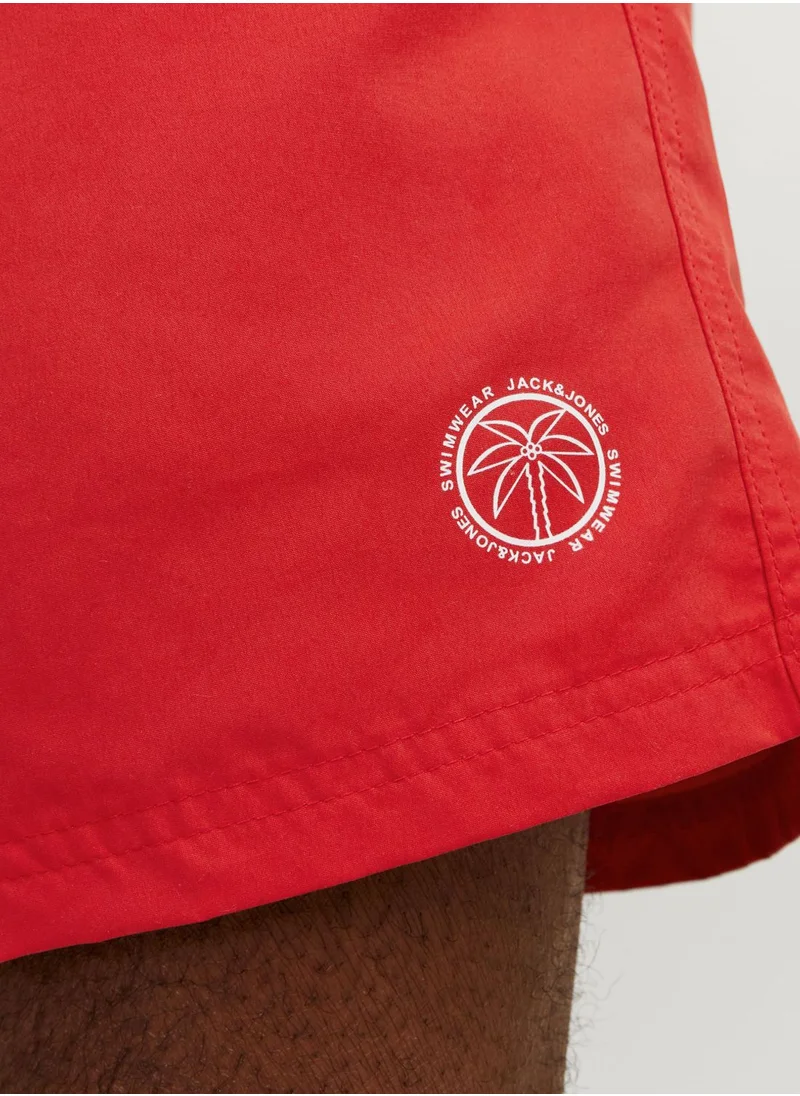 JACK & JONES Logo Drawstring Shorts