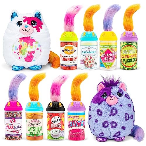 Basic Fun Misfittens Cats Surprise Collectible Plush Series 3 Wild Cats Kittens Stuffed Cat Plushie Furry Surprise Toy for Girls Boys Kids and Toddlers Ages 3 - Image 1