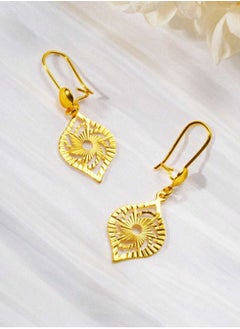 GOLDMAX Elegant 21k Gold Plated Earrings For Women  - Image 1