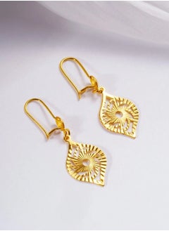 GOLDMAX Elegant 21k Gold Plated Earrings For Women  - Image 2