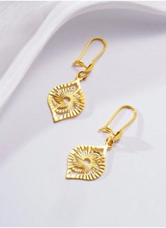GOLDMAX Elegant 21k Gold Plated Earrings For Women  - Image 5