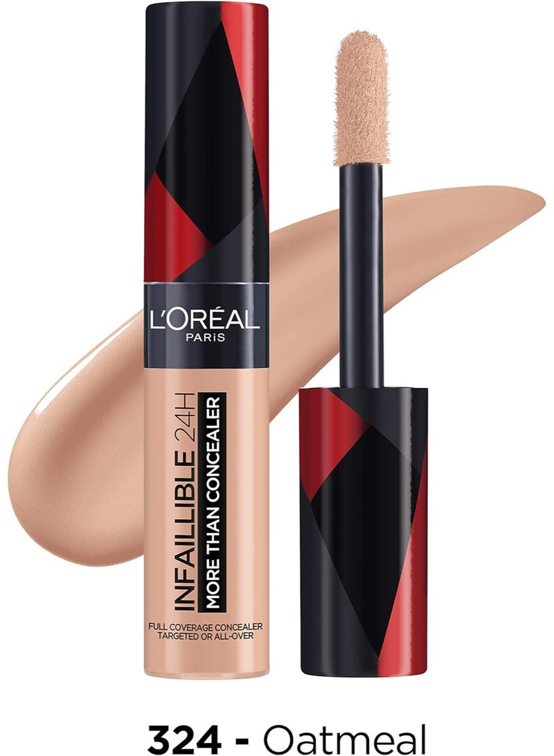 L'Oreal Paris Infallible More Than Concealer - 324 Oatmeal - Image 1