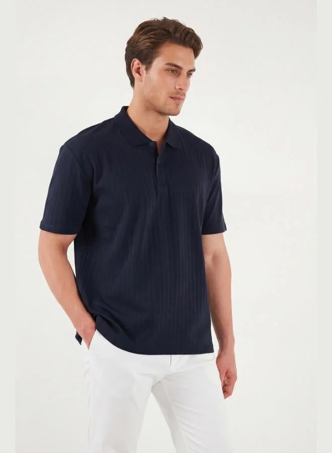 Buratti  Buratti Cotton Short Sleeve Buttoned Polo T-Shirt Men's POLO T-SHIRT 5904051 for Men | Best Price UAE
