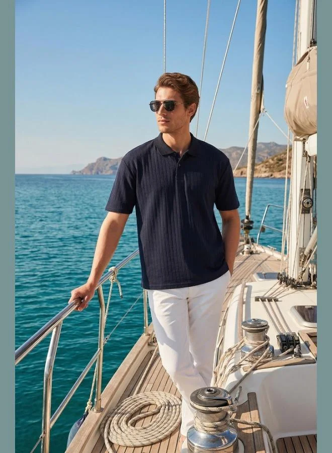 Buratti  Buratti Cotton Short Sleeve Buttoned Polo T-Shirt Men's POLO T-SHIRT 5904051 for Men | Best Price UAE