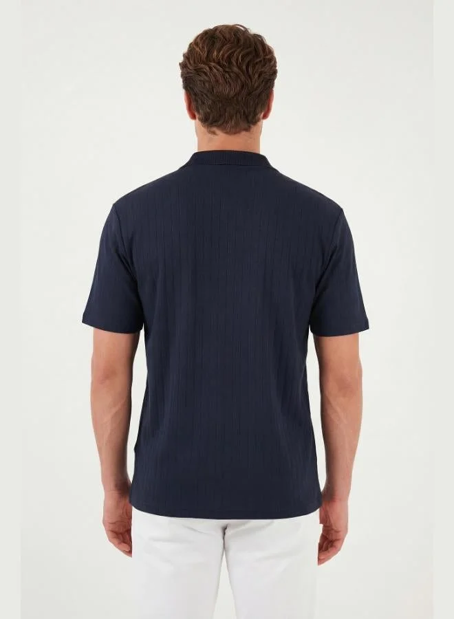 Buratti  Buratti Cotton Short Sleeve Buttoned Polo T-Shirt Men's POLO T-SHIRT 5904051 for Men | Best Price UAE