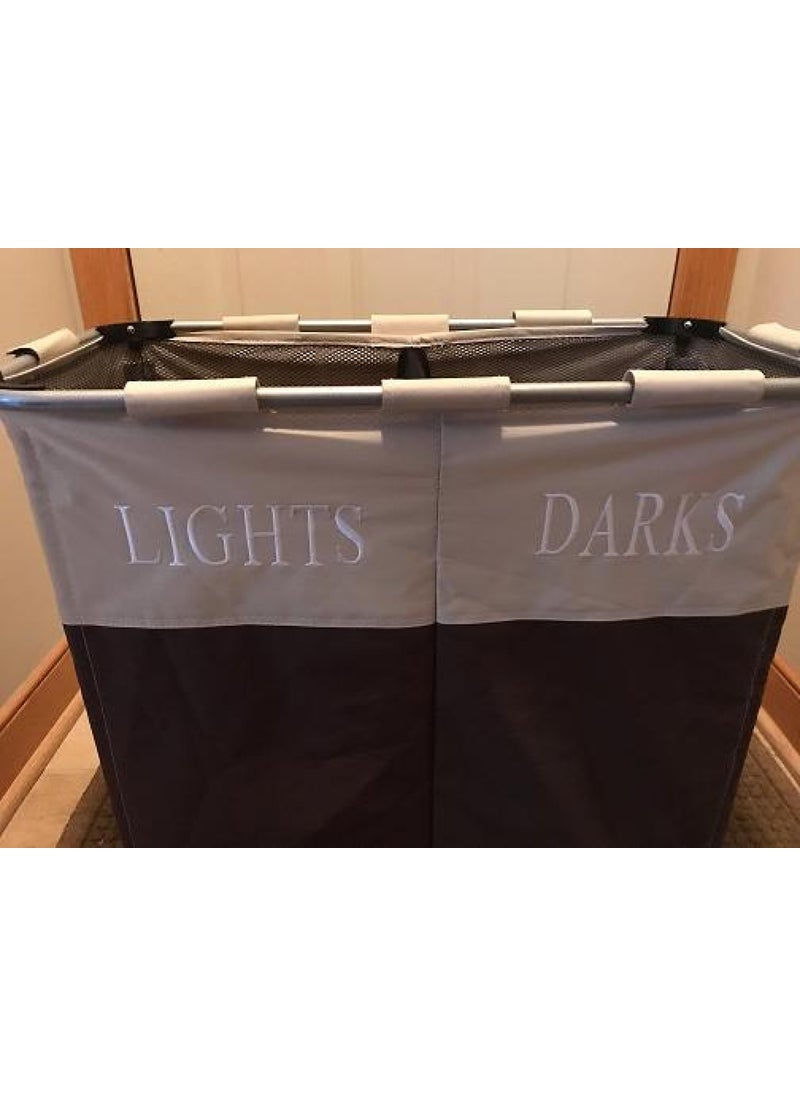 Epm3d Ee DD Whitmore Double Laundry Tote Plastic Apparatus  - Image 2