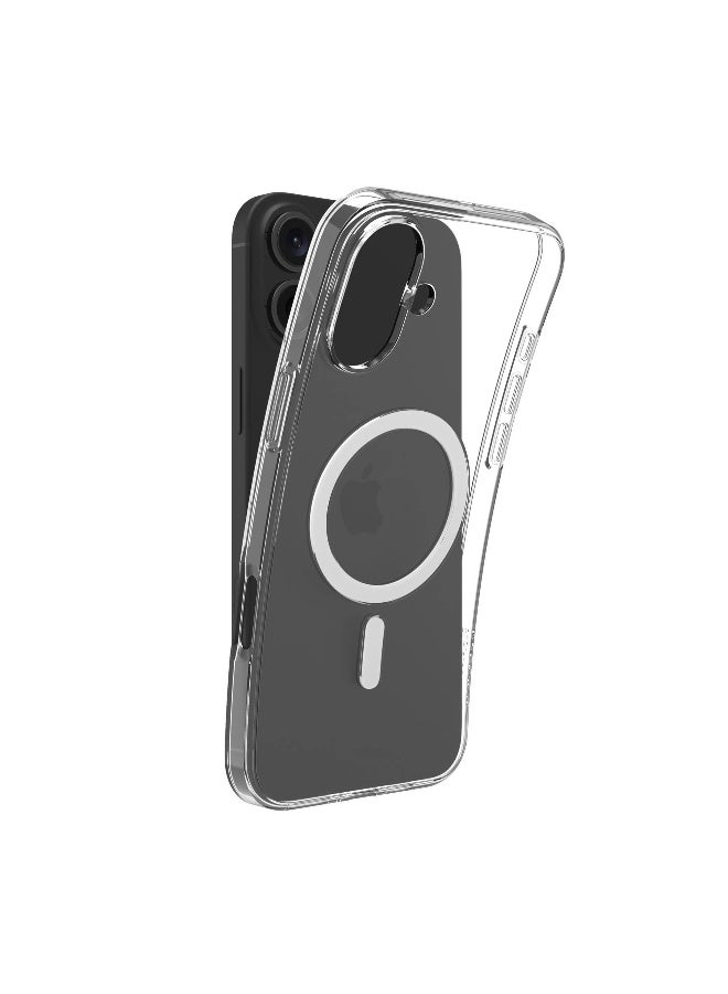 DBRAMANTE1928 جراب جرينلاند برو ماغسيف لهاتف آيفون 16 بلس شفاف - Image 3