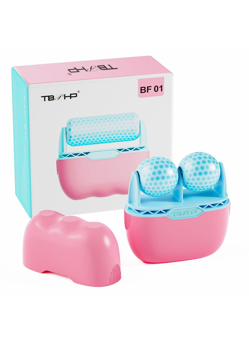 TBPHP TBPHP Ice Roller BF01 for Face & Eye with Plastic Cover Massager Face Massage Roller Tools (Blue) 