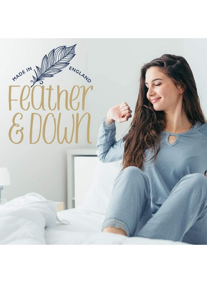 Feather & Down Feather & Down Bathtime Bliss Gift Set: 50ml Shower Cream, 50ml Pillow Spray, 50ml Bath Essence & 50ml Body Lotion, With Calming Lavender & Chamomile Essential Oils, Vegan & Cruelty Free  - Image 4