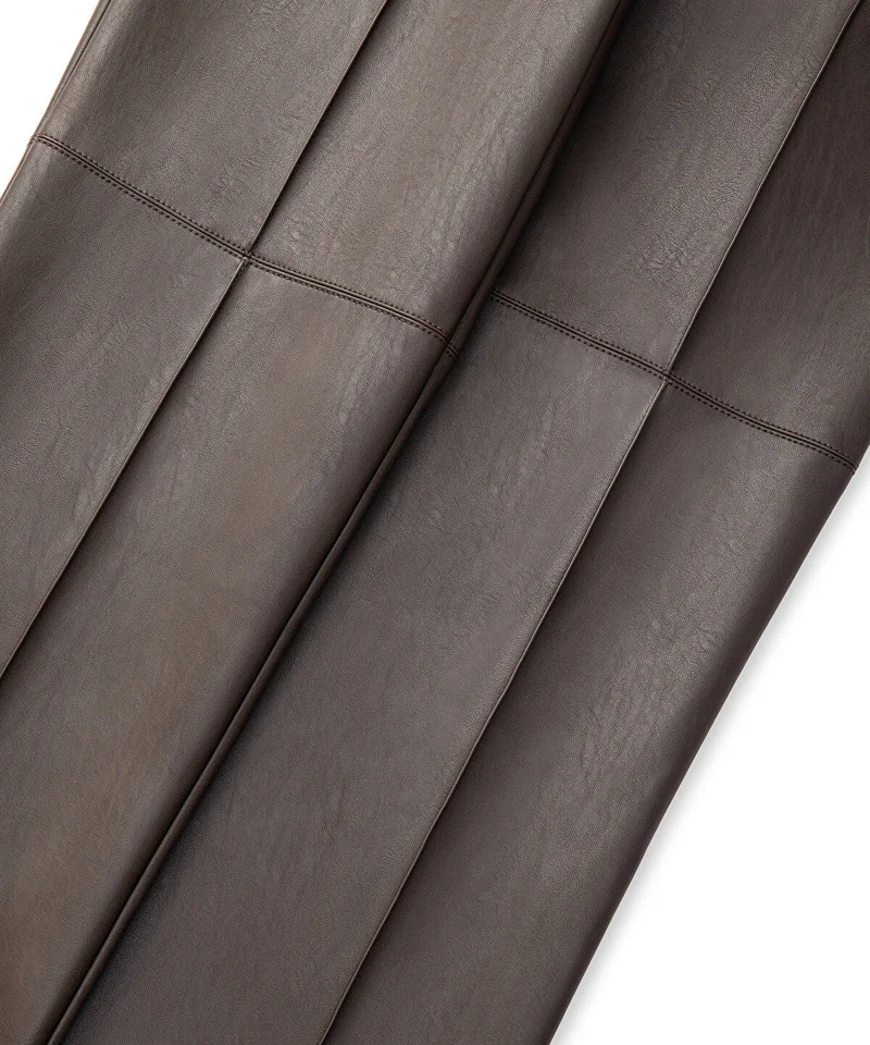 Ipekyol  Leather-Effect Straight-Leg Trousers for Women | Best Price UAE