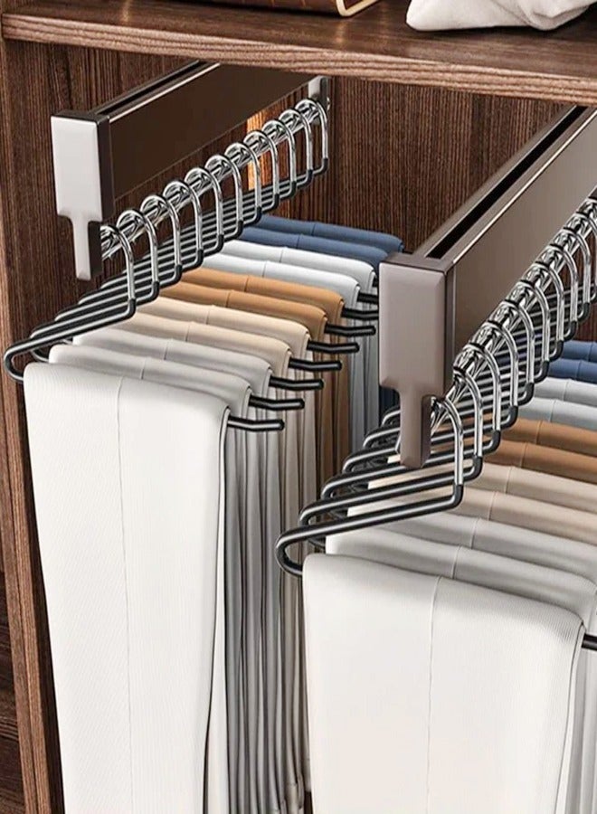 fashionhome Set of 6 Heavy-Duty Closet Hanging Hangers for Clothes Organize - Image 4