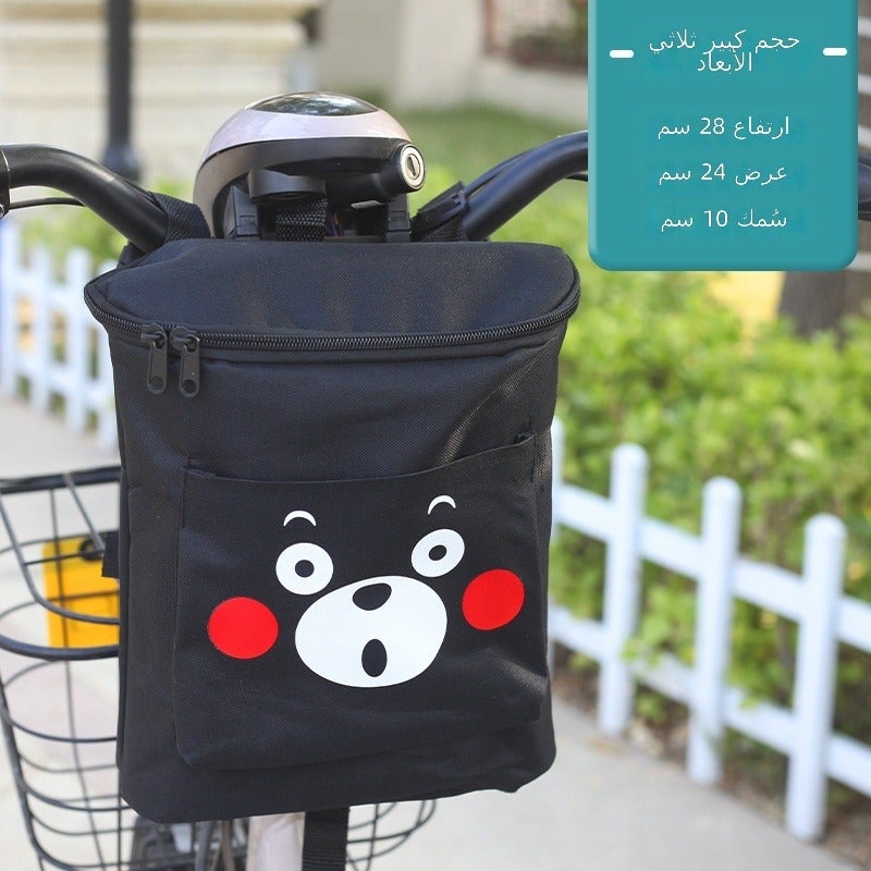 OETHER Electric Bike Cargo Bag - Large Capacity Storage for Bicycles, Kids' Bikes & Scooters - Image 1