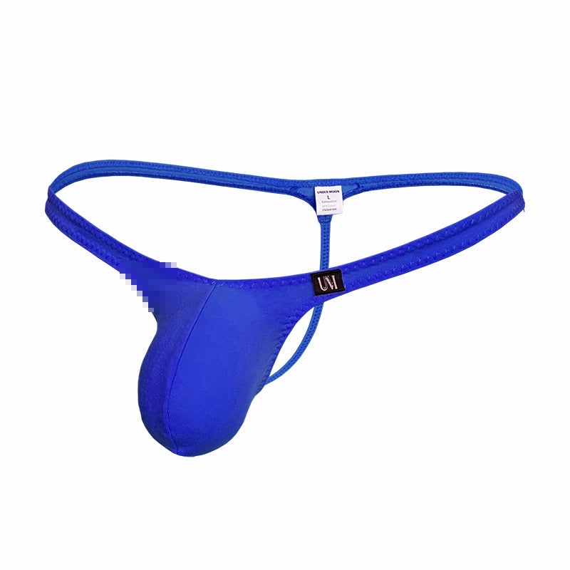 [Factory] Men'S Thong Skin-Friendly Sports Non-Stuck Convex Cotton Underwear Low-Waisted T-Pants 5001 - Image 3