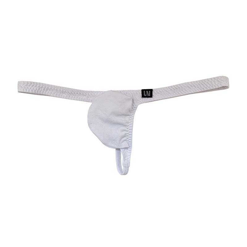 [Factory] Men'S Thong Skin-Friendly Sports Non-Stuck Convex Cotton Underwear Low-Waisted T-Pants 5001 - Image 1