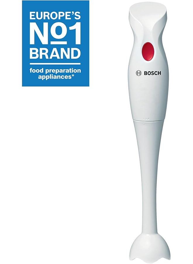 BOSCH Hand Blender Power 350 W Your Collection Powerful Mixing Motor Ergonomic Design Lightweight Super Easy Use White Made In Europe German Engineering - Image 2