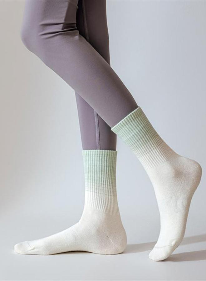 Styli Active Tonal Ombre Silicon Pad Yoga Socks - Image 2