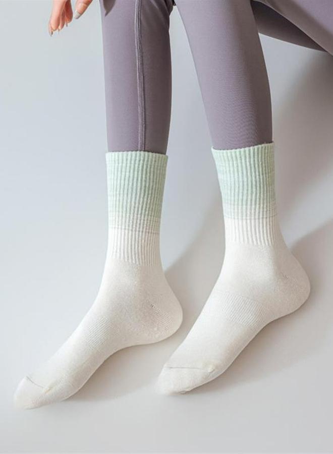 Styli Active Tonal Ombre Silicon Pad Yoga Socks - Image 3