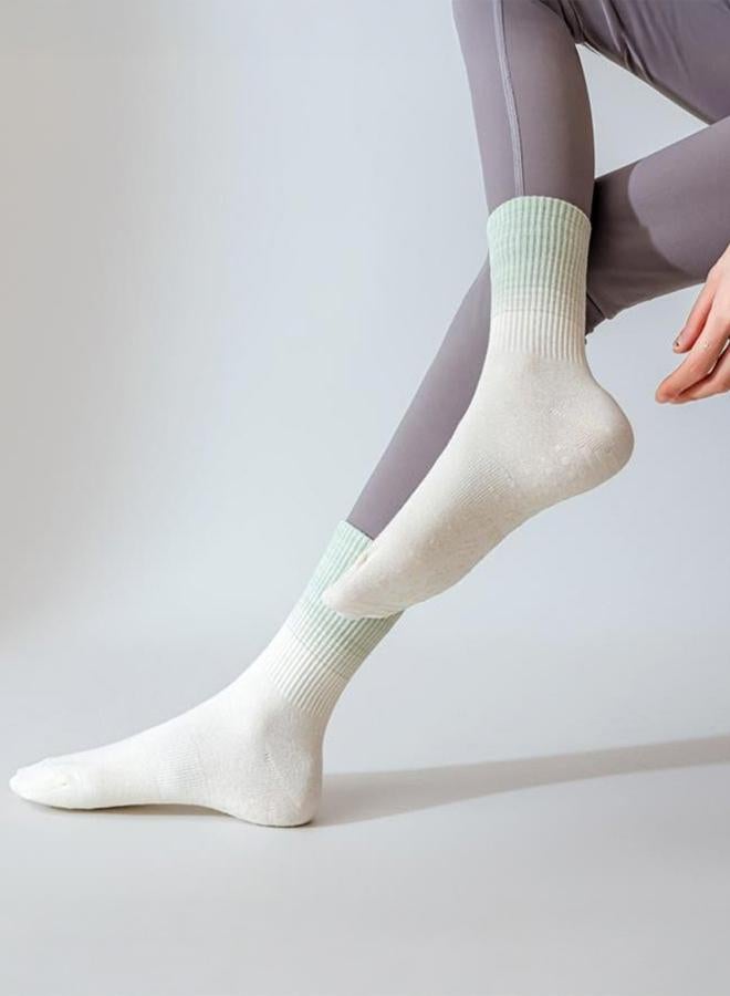 Styli Active Tonal Ombre Silicon Pad Yoga Socks - Image 1