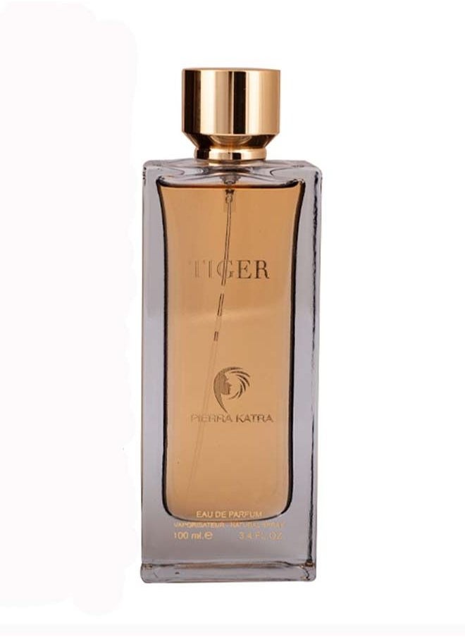Pierra Katra Tiger For Unisex By Pierra Katra EDP 80ml  - Image 4