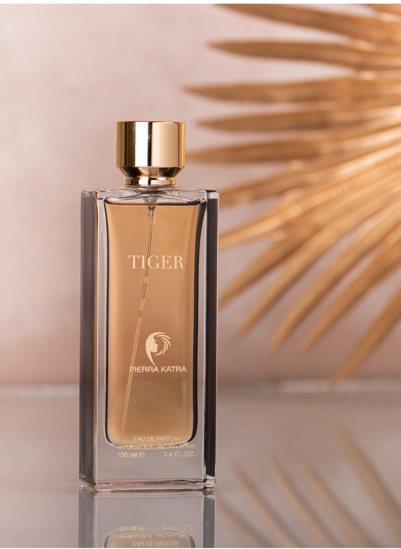 Pierra Katra Tiger For Unisex By Pierra Katra EDP 80ml  - Image 1