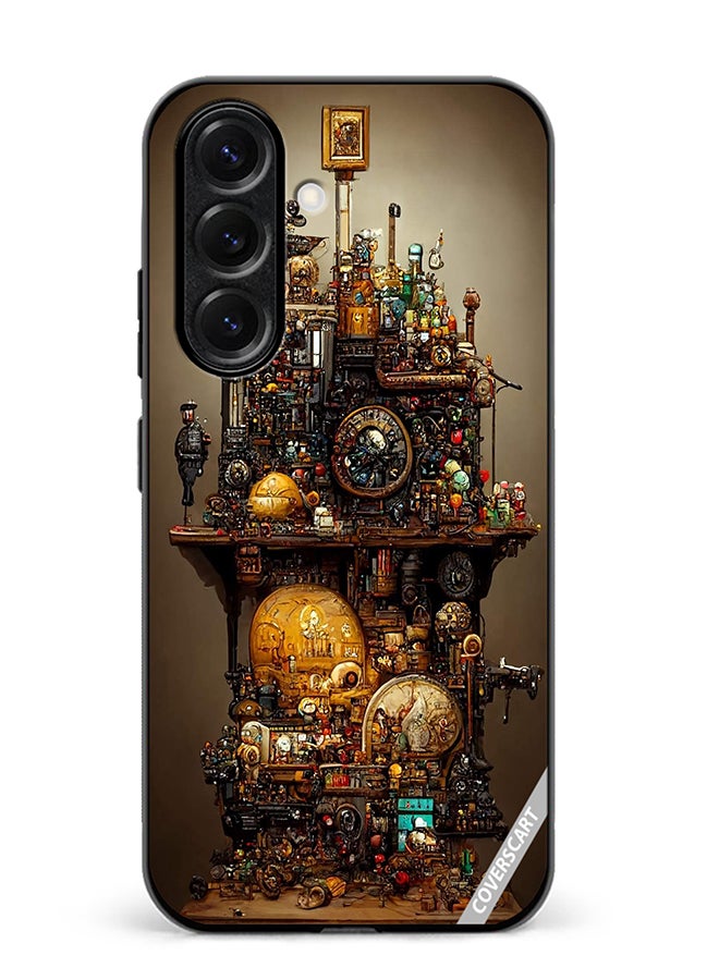 Protective Case Cover For Samsung Galaxy S25 Plus Jigsaw Puzzles Design Multicolour